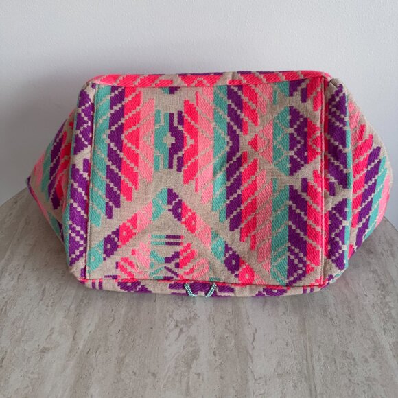 America & Beyond Summer Beaded Embellished Tote Bag - Picture 6 of 10